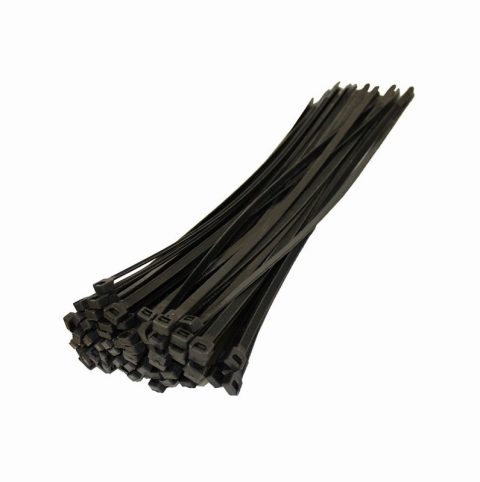 PTI PTICT14036B  140mm x 3.6mm Black  Cable Ties – Pack of 100