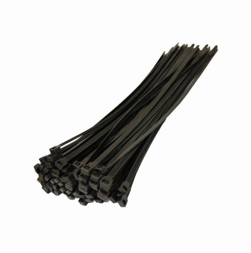 PTI Cable Ties 300mm x 4.8mm Black 100pk