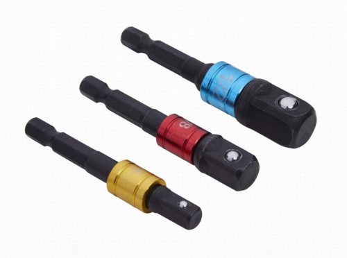 BlueSpot B/S14113 Colour-Coded Impact Socket Adaptor Set (3 Pc)