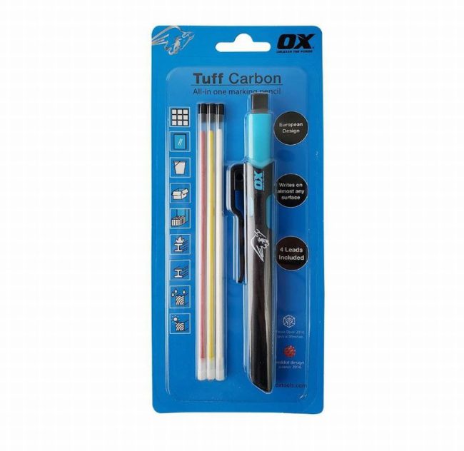 OX Tools OX-P503210 Tuff Carbon Marking Pencil Value Pack 4 - Image 4