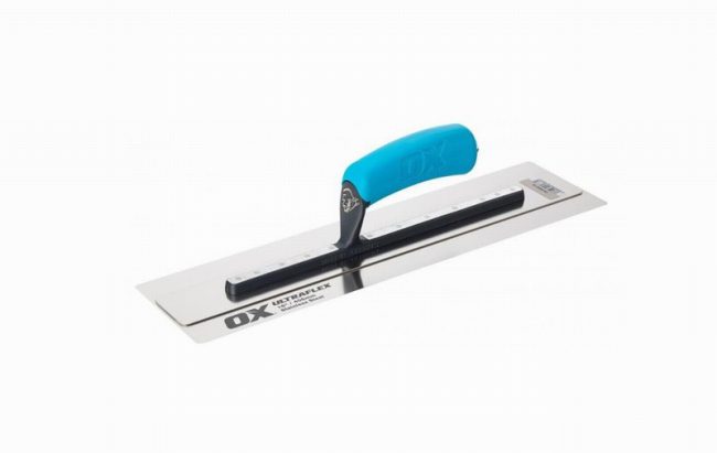 OX Tools Pro UltraFlex Finishing Trowel 16in / 405mm x 110mm - Image 3