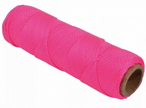 Marshalltown M/TM631 Mason’s Line 76.2m (250ft) Fluorescent Pink