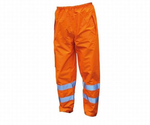 Scan Hi-Vis Orange Motorway Trousers – L (40in)