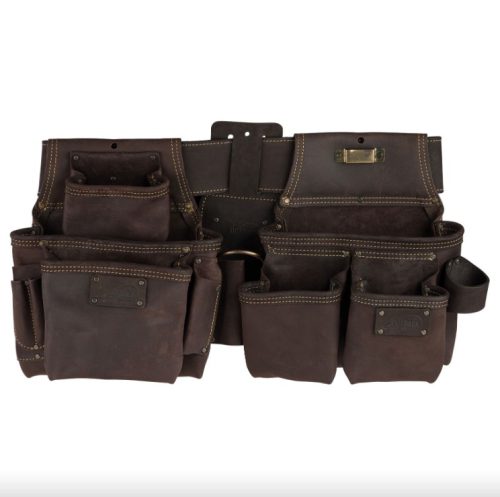 OX Tools OX-P263604 Pro Oil Tanned Leather Construction Rig 4pc