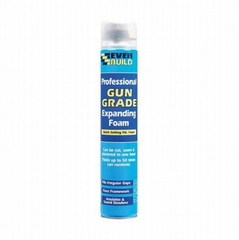 Everbuild EVBEVGF7  750ml Gun Grade Expanding Foam
