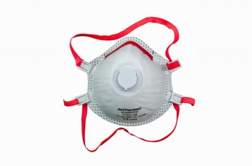 Jefferson JEFMSK FFP3V NR-10 Particulate Respiratory Mask