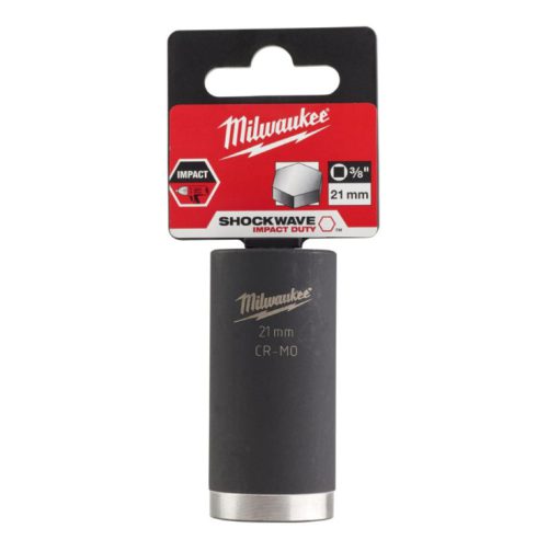 Milwaukee 4932478032 3/8 21mm Impact Shockwave Hexagon Socket