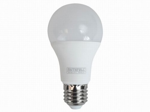 Faithfull LED Light Bulb A60 110-240V 10W E27