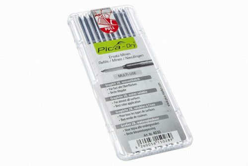 Pica-Dry Graphite 2B Refill Pack 10