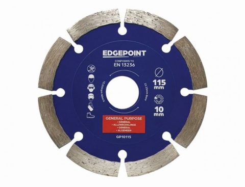 EdgePoint EDGDBGP10115 115×22.23mm General-Purpose Diamond Blade