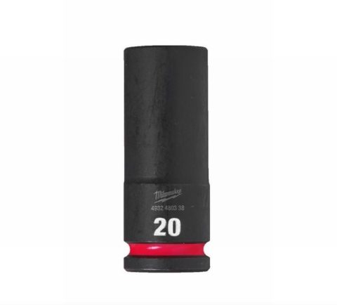 Milwaukee 4932480338 20mm 1/2” SHOCKWAVE Impact Socket