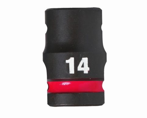 Milwaukee 4932480308 14mm 1/2” Sq. SHOCKWAVE Impact Socket