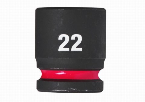 Milwaukee 4932480316 22mm 1/2” Sq. SHOCKWAVE Impact Socket