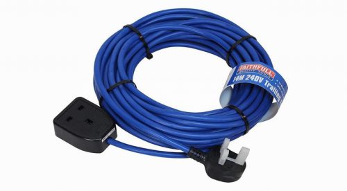 Faithfull FPPTL14M Trailing Lead 240V 13 Amp (1.5mm Cable 14m)