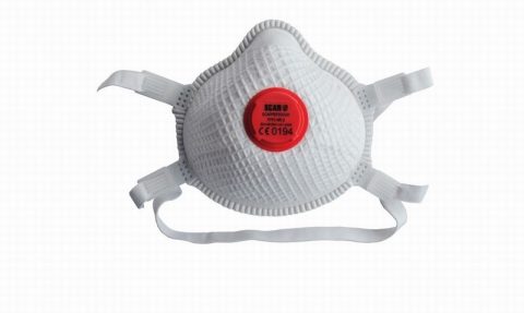 Scan SCAPPEP3VDUR Moulded Valved Masks FFP3 with Mesh -Pack of 2