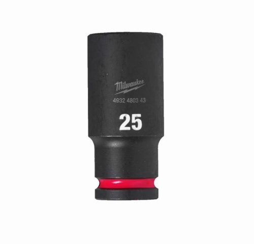 Milwaukee Shockwave socket Hex 1/2″ long 25mm