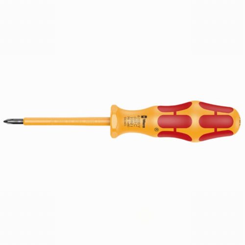 Wera Screwdriver,1062 Series Kraftform VDE (1 x 80mm)