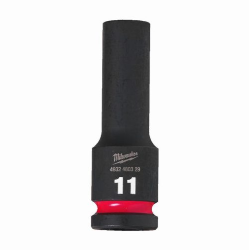 Milwaukee 4932480329 SHOCKWAVE 1/2″ Impact Hex Deep Socket 11mm