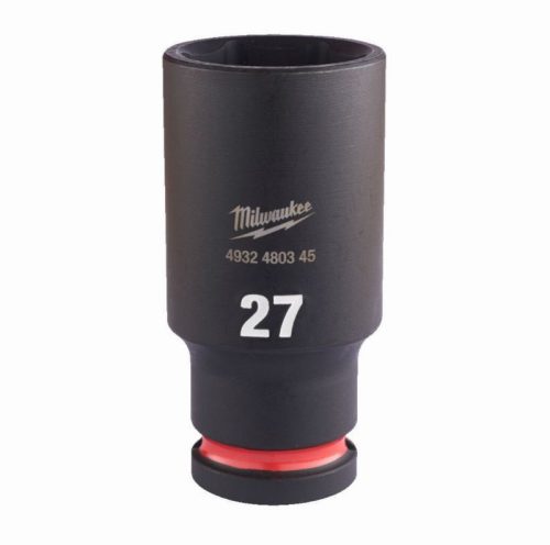 Milwaukee 4932480345 SHOCKWAVE 1/2″ Impact Hex Deep Socket 27mm