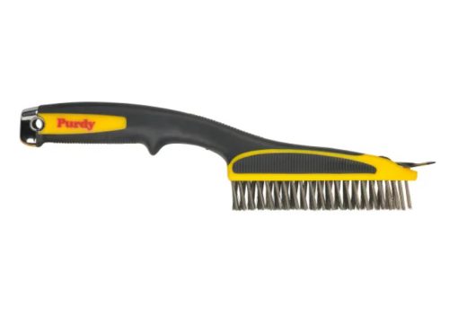 Purdy 140910100 Short Handled Wire Brush 11in