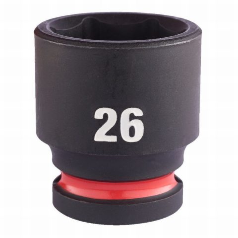 Milwaukee 4932480320 26mm 1/2” SHOCKWAVE Impact Socket