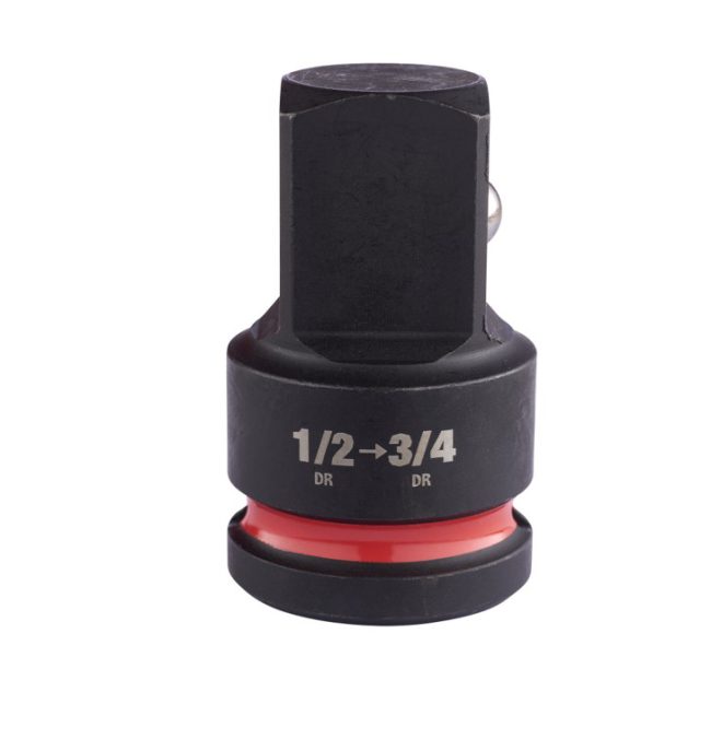 Milwaukee 1/2" to 3/4" SHOCKWAVE Impact Socket Adaptor