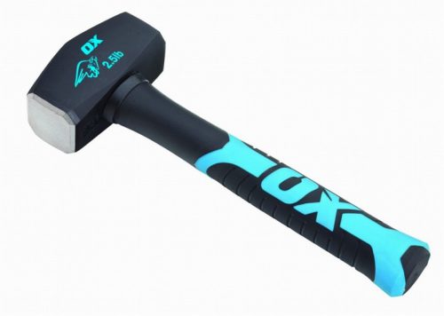 OX T081302 Trade Fibreglass Handle Club Hammer – 2.5 Lb