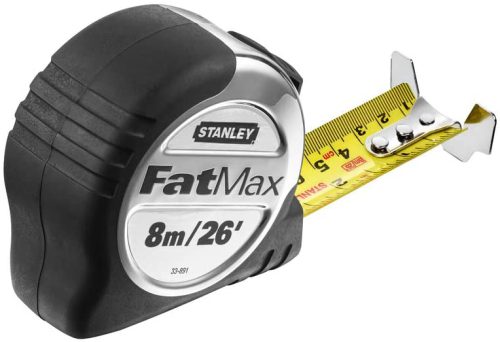 Stanley FatMax Pro Pocket Tape 8m/26ft (Width 32mm)