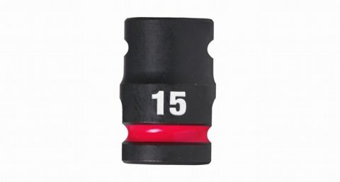 Milwaukee 4932480309 15mm 1/2” Sq. SHOCKWAVE Impact Socket