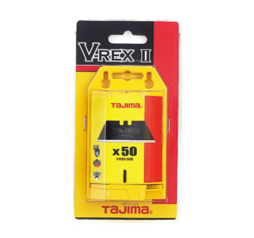 Tajima TAVRB50B/Y1 V Rex Utility Blade (Pack Of 50)