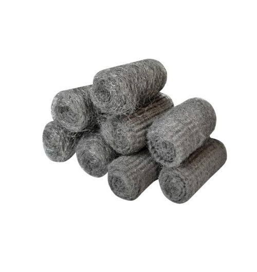 Faithfull FAIASW8A Steel Wool Assorted Grades 20g Rolls (Pack 8)