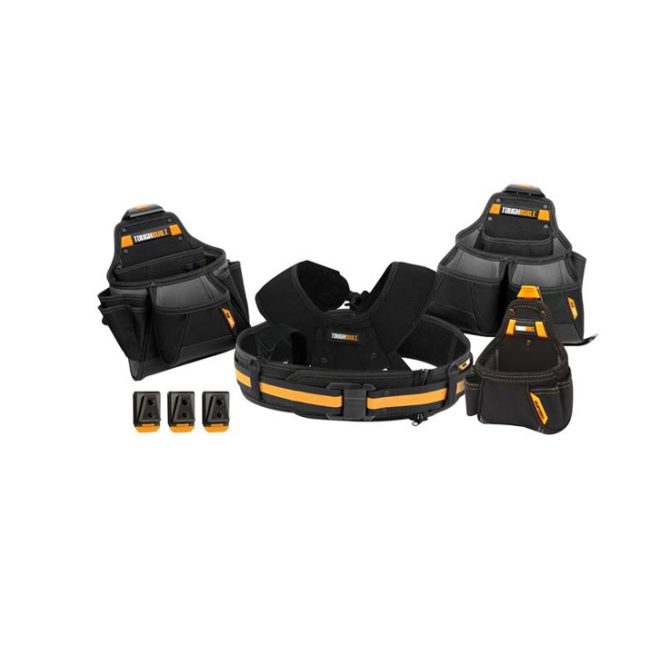 ToughBuilt TB-CT-101-5P Pro Contractor Tool Belt Set - 5 Piece - Image 3
