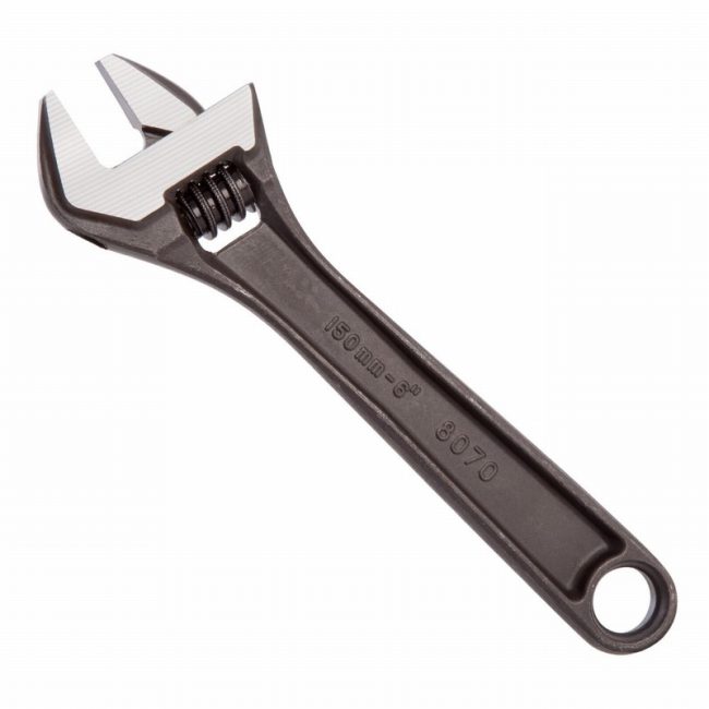 Bahco 8070 Adjustable Spanner 6in/155mm - Image 4