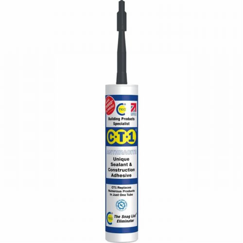 C-Tec CT1535307  290ml Anthracite TRIBRID Tube Sealant Adhesive