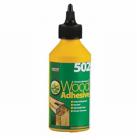 Everbuild EVBWOODBO75  75ml  502 All Purpose Wood Adhesive