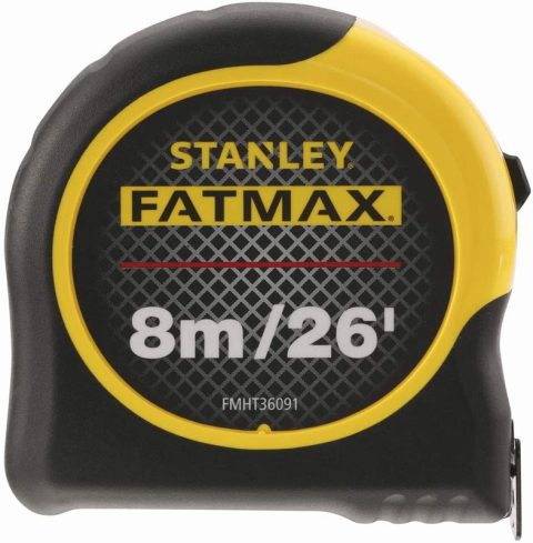 Stanley STA033726 8m/26ft FatMax Blade Armor Tape Measure
