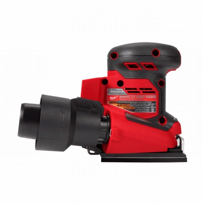 Milwaukee M18BQSS-0 18V Quarter Sheet Sander - Body - Image 8