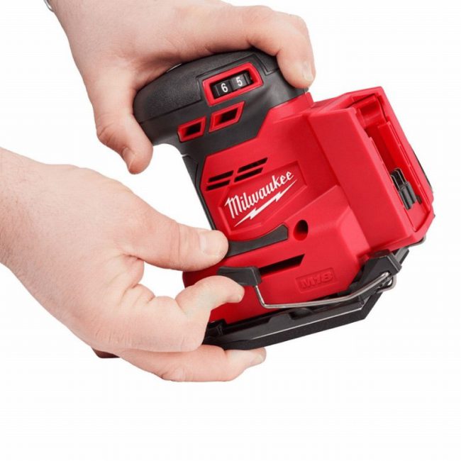 Milwaukee M18BQSS-0 18V Quarter Sheet Sander - Body - Image 9