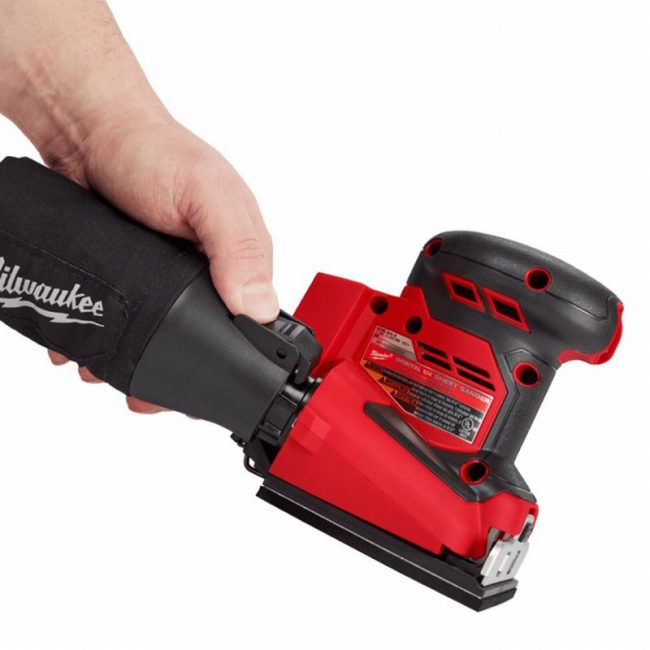 Milwaukee M18BQSS-0 18V Quarter Sheet Sander - Body - Image 5