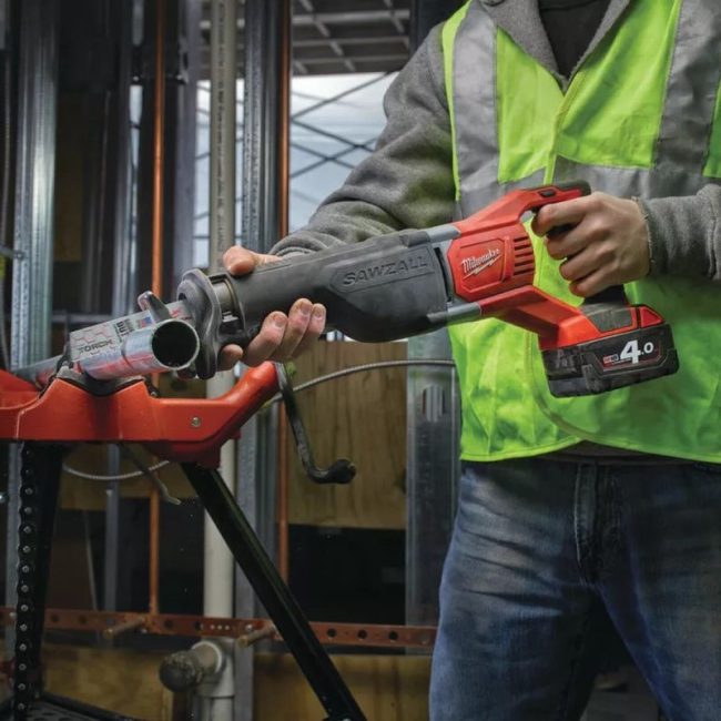 Milwaukee M18 BSX-0 18V SAWZALL Reciprocating Saw - Body - Image 3