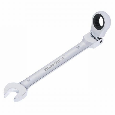 BlueSpot 05109 180°  14mm Flexible Head Ratchet Spanner