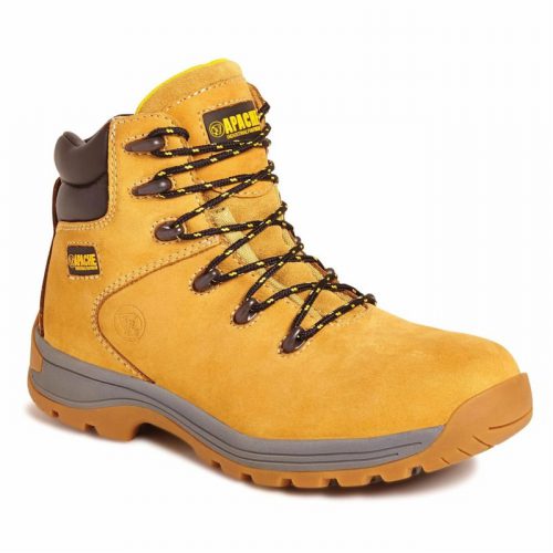 Apache AP314CM S3 Safety Boots Honey – size 7