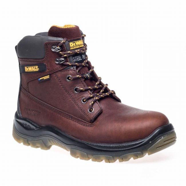 DeWalt Titanium Size  9 UK 43 EU Tan Waterproof Boots