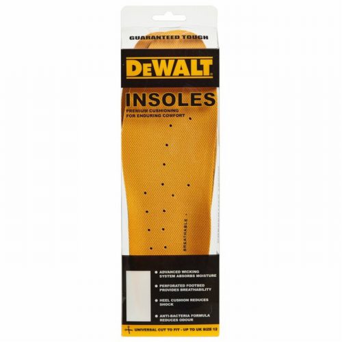 Dewalt 1 Pair of PU Comfort Insoles