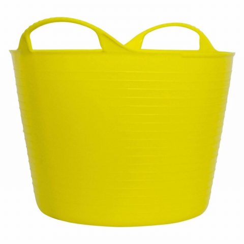 Red Gorilla GORTUB42  38L Gorilla Tub Large – Yellow