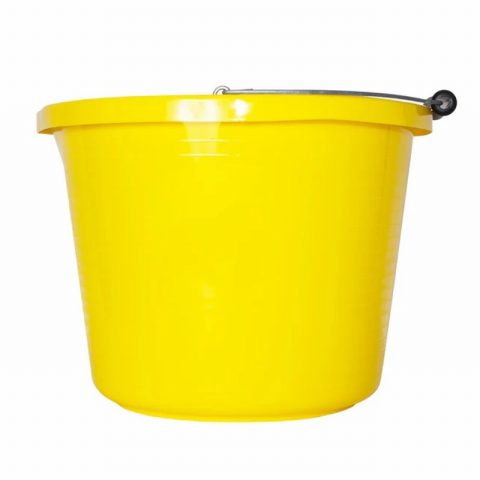 Gorilla GORPRMY 14 litre (3 gallon Premium Bucket – Yellow