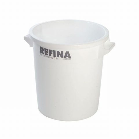 Refina RF35L 35L Plastic Mixing Tub White