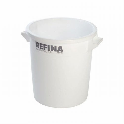 Refina Plastic Mixing Tub 35L White