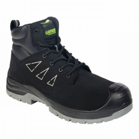 Apache Armstrong Black Safety Boots