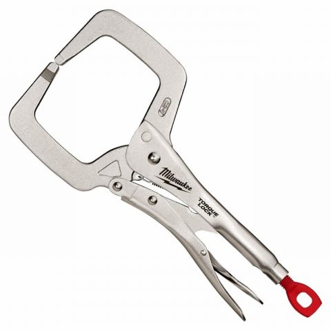 Milwaukee 4932471728 280mm Torque Lock C Clamp Mole Grips Pliers